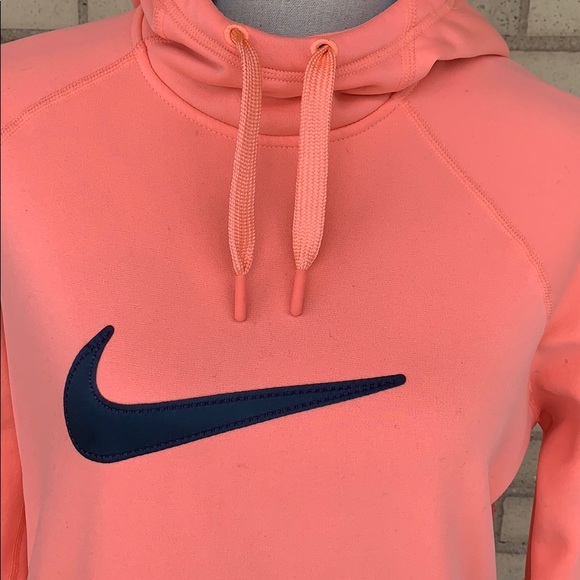 Nike Tops | Nike Peach Therma Fit Hoodie | Poshmark